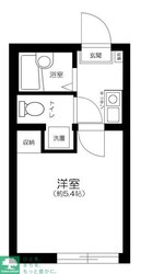 サザンロード梅屋敷の物件間取画像